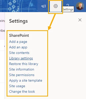 sharepoint library icon