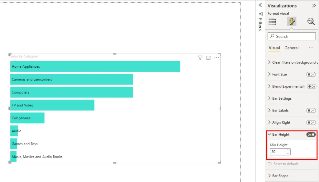 How to Increase Bar Size in Power BI Power Tech Tips