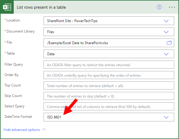 convert-excel-date-to-sharepoint-list-in-power-automate-power-tech-tips